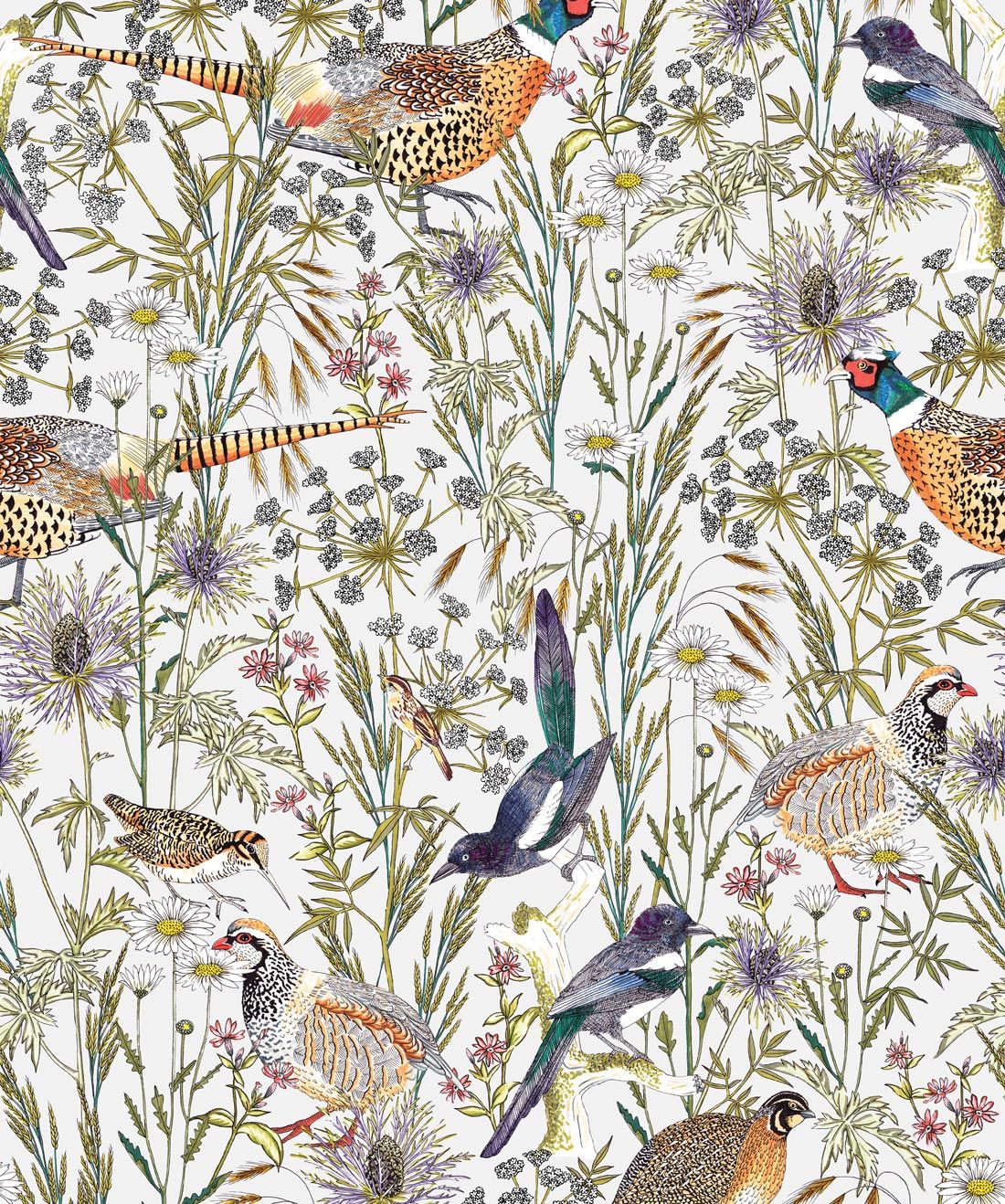 Woodland Birds Wallpaper • Milton & King UK