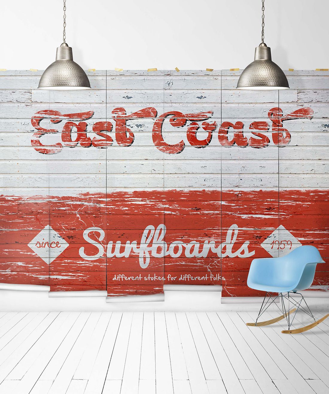 East Coast Surfboards Mural