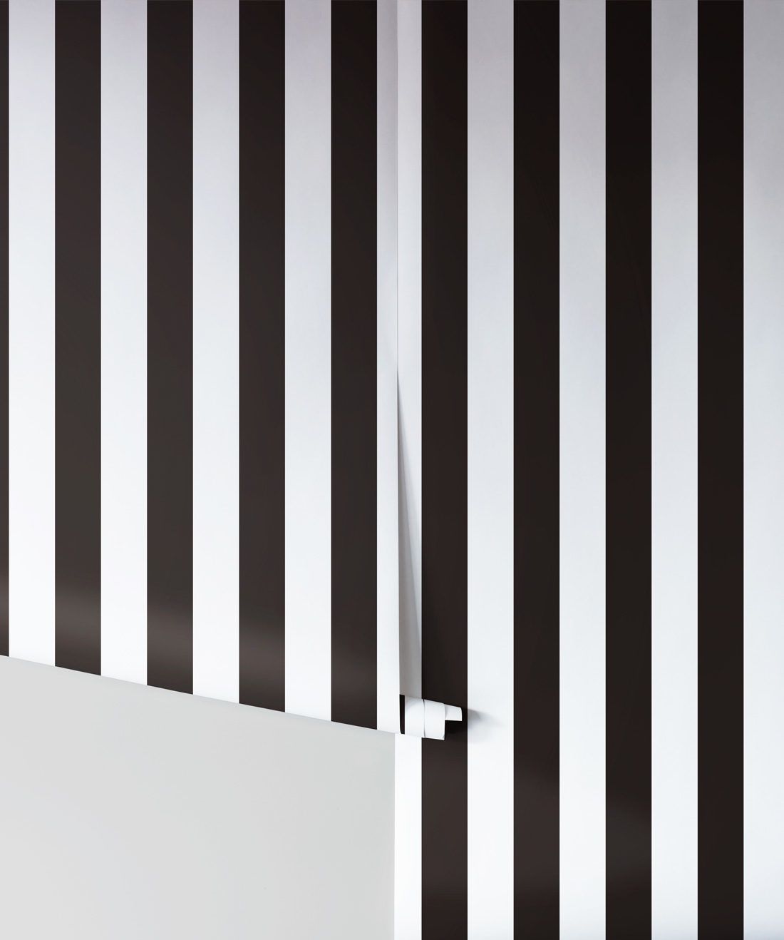 Black & White Stripe • Bold & Elegant Wallpaper • Milton & King AU