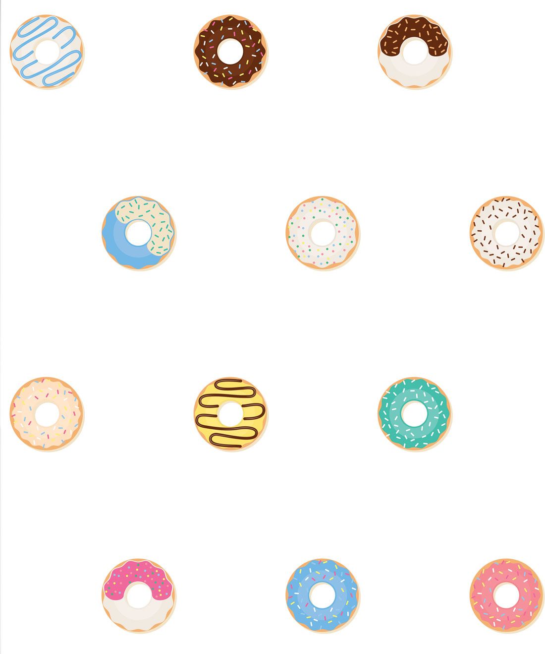 Doughnuts Wallpaper