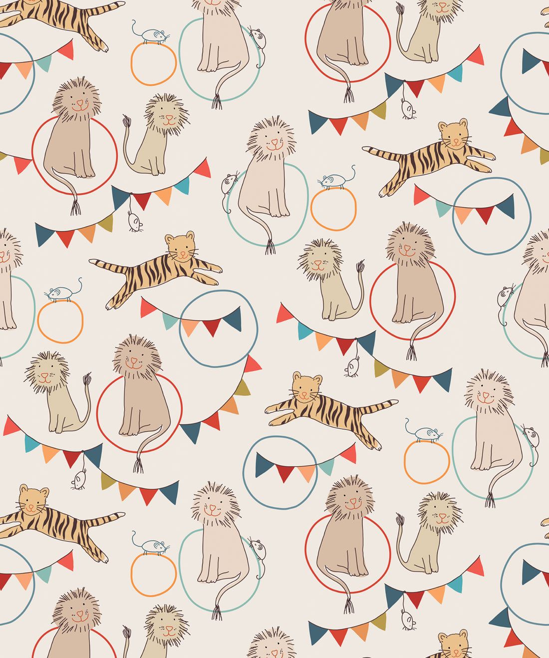 Lions & Tigers Wallpaper