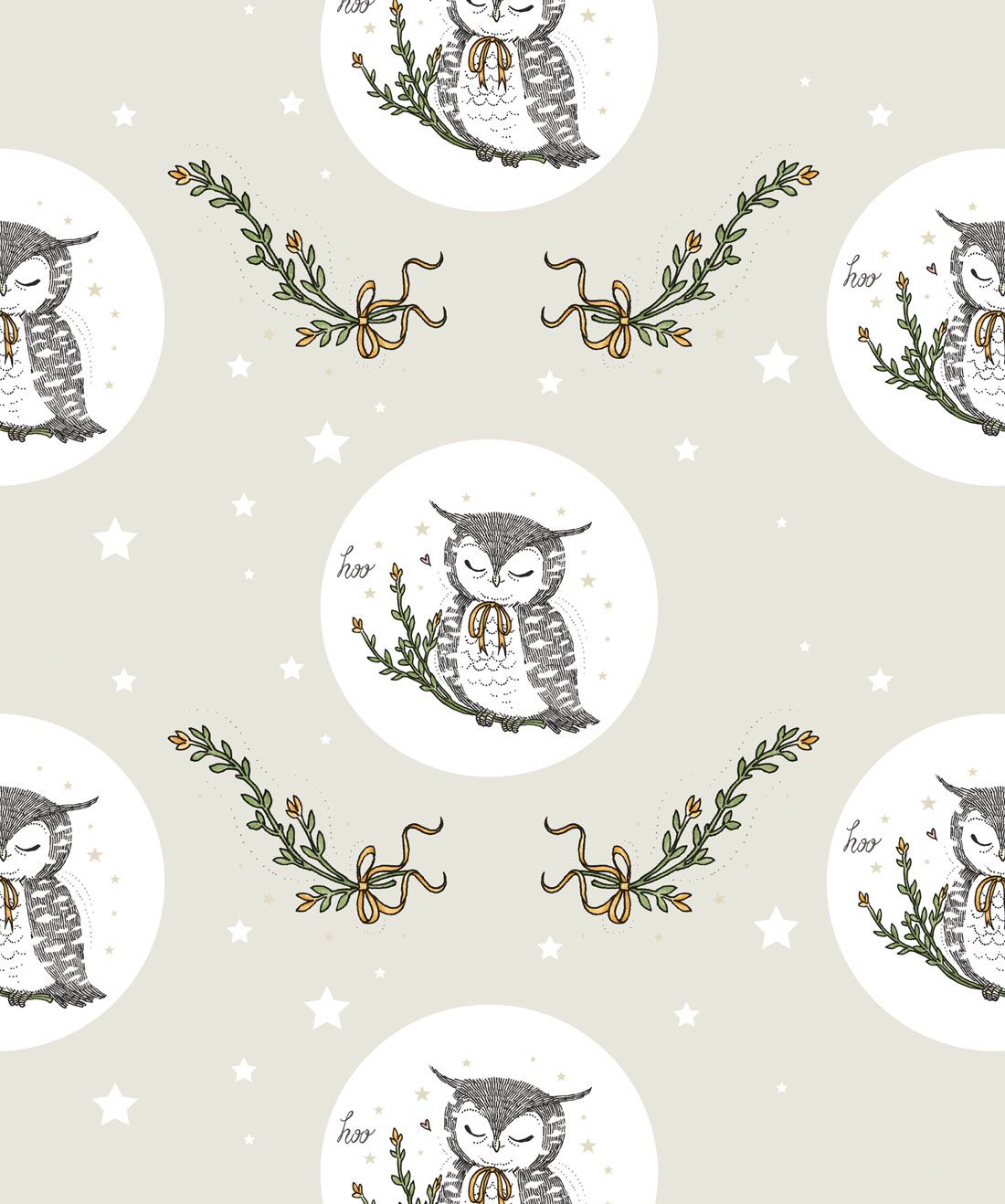 Owl Moon Wallpaper