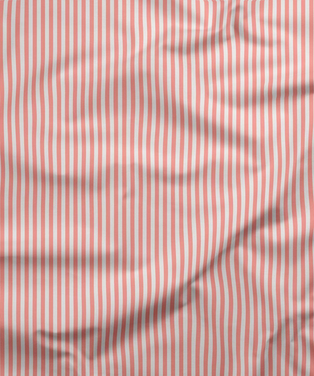 Candy Stripe Pink Fabric