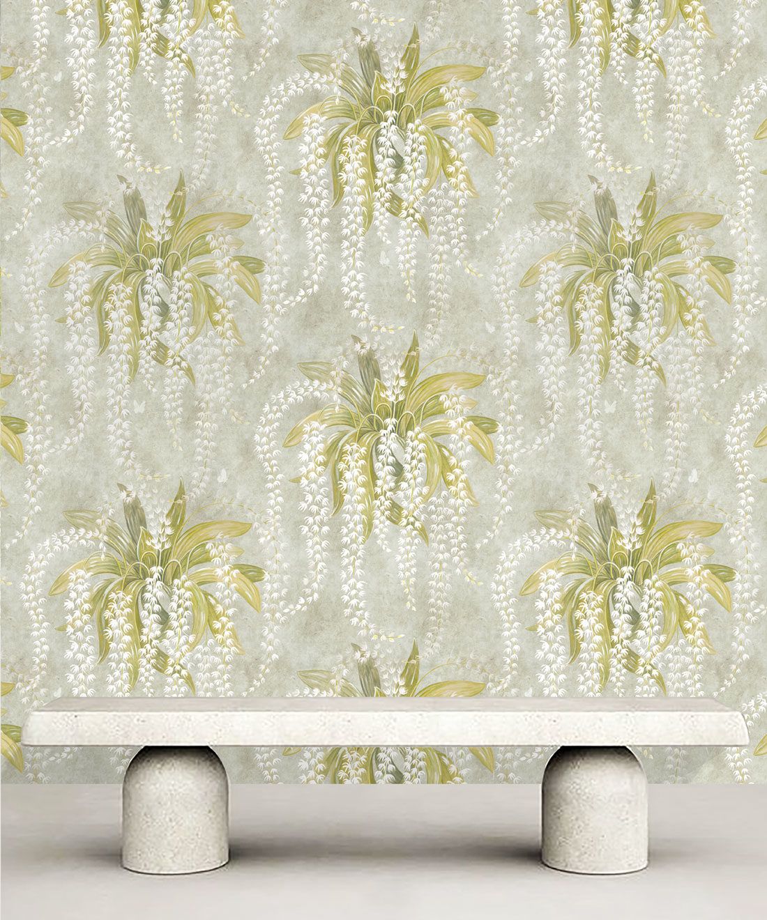 Orchid Beige Wallpaper