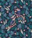 Kingfisher Wallpaper • Bird Wallpaper • Dark Color Wallpaper Rolls