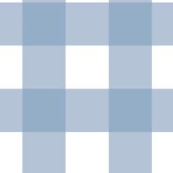 Mel's Buffalo Check Wallpaper • Pale Blue Plaid Wallpaper Swatch