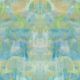 Camoufleur Wallpaper • Turquoise • Blue Yellow Wallpaper • Abstract Wallpaper swatch