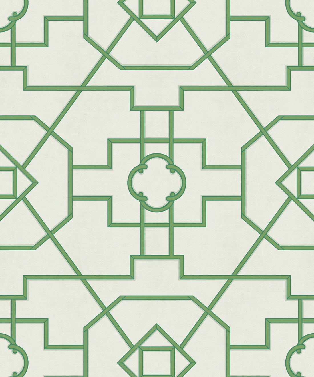 Trellis Wallpaper • Geometric Wallpaper • Ivory Wallpaper • Swatch