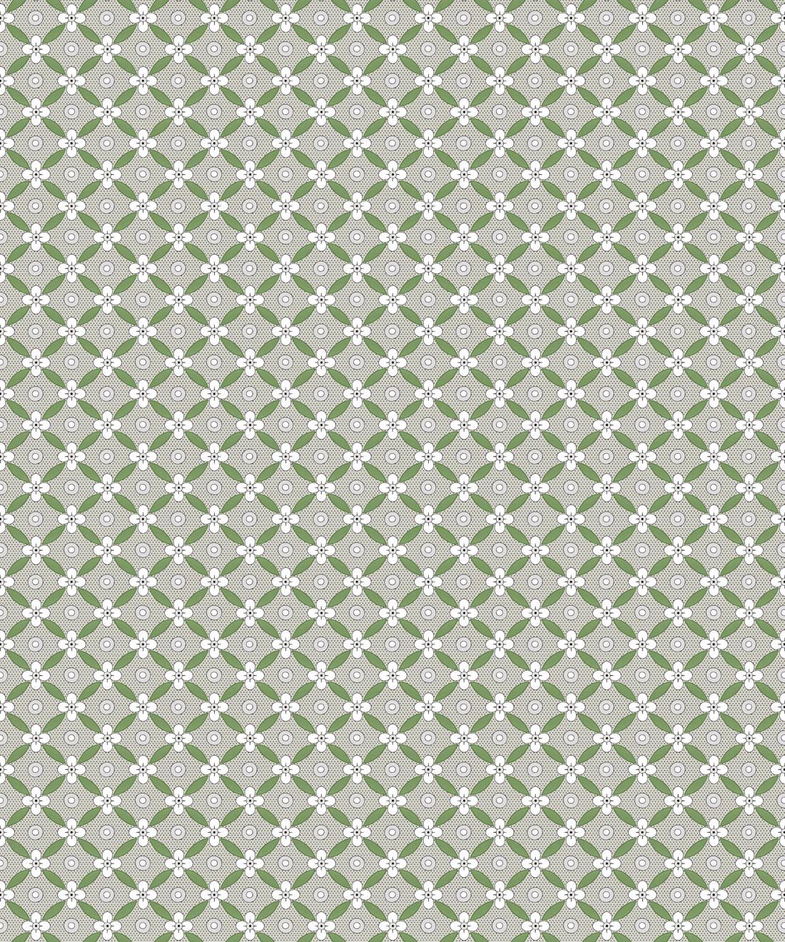 Petite Wallpaper • Fern Green • Swatch