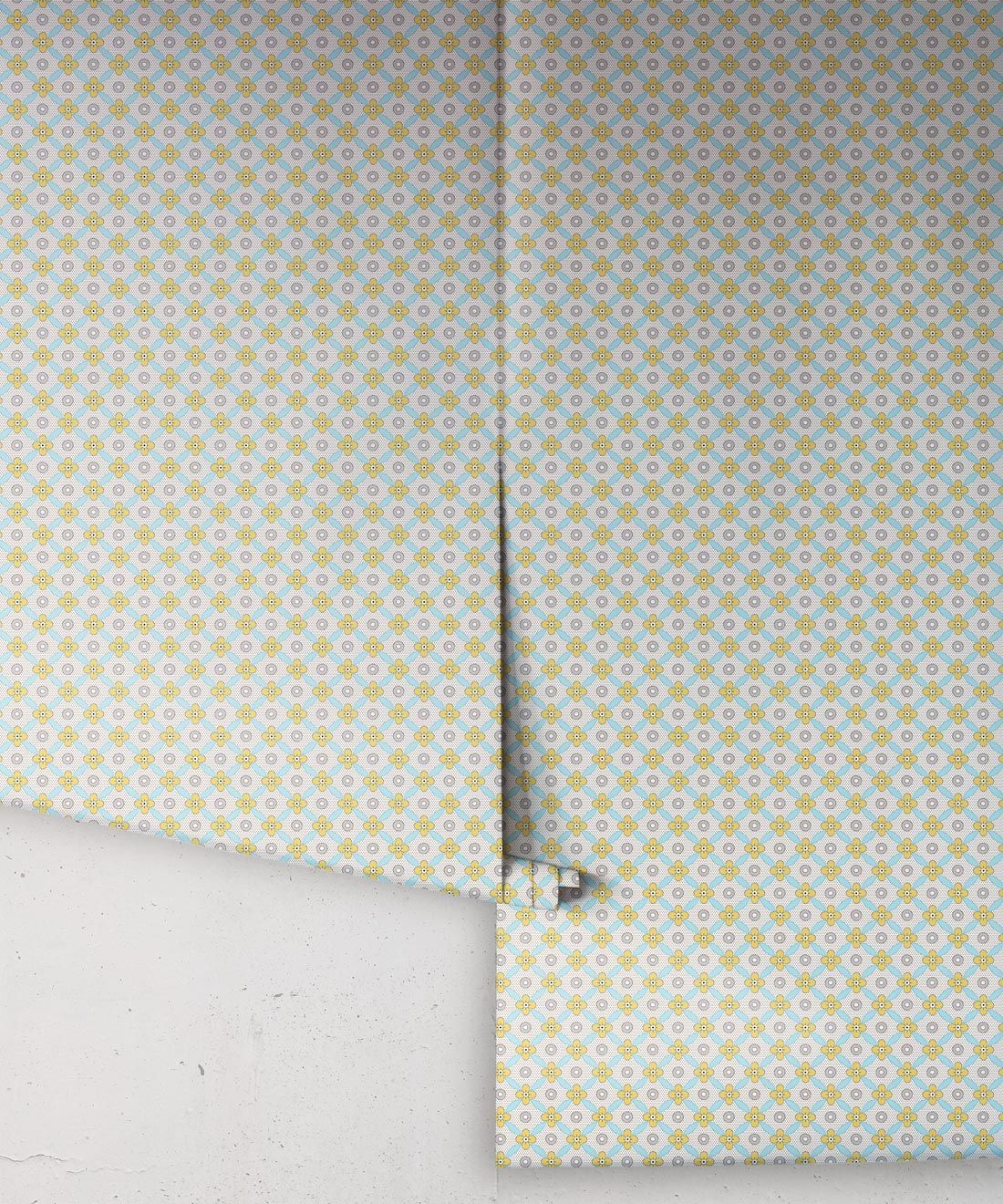 Petite Wallpaper • Mustard • Rolls
