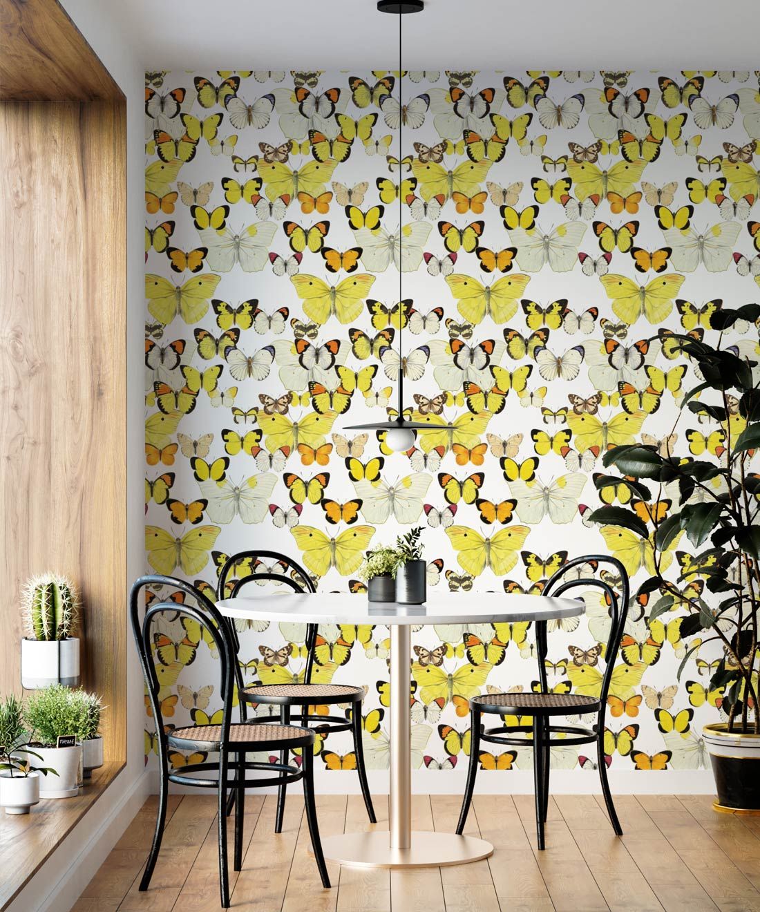Papillon Medley Wallpaper • Butterfly Wallpaper • Insitu