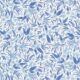 Gum Blossom Wallpaper • Blue Mono • Swatch