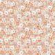 Flannel Flowers Wallpaper • Burnt Orange • Swatch