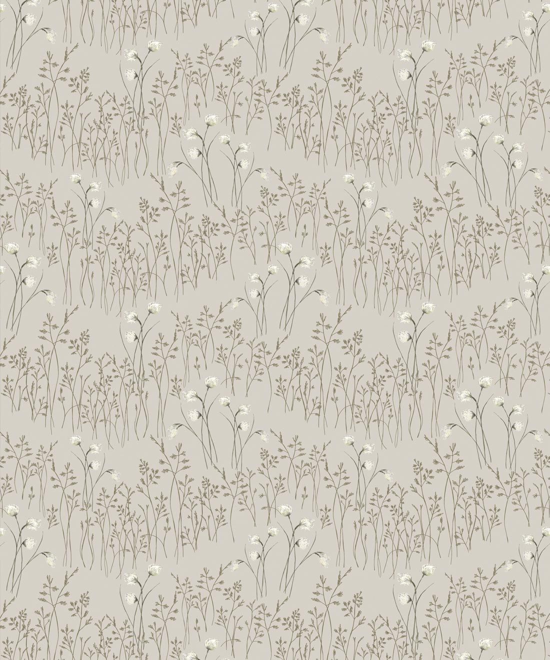 Cotton Grass Wallpaper • Hackney & Co. • Light Clay • Swatch