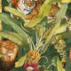 Felis Wallpaper • Animal Wallpaper with Lions, Tigers & Leopards • Jungle Green • Swatch