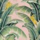 The Great Shalimar • Banana Leaf Wallpaper • Pink • Swatch