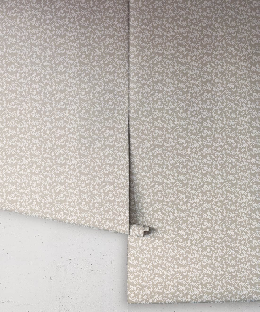 Seed Scattering Wallpaper • Hackney & Co. • Light Stone • Roll