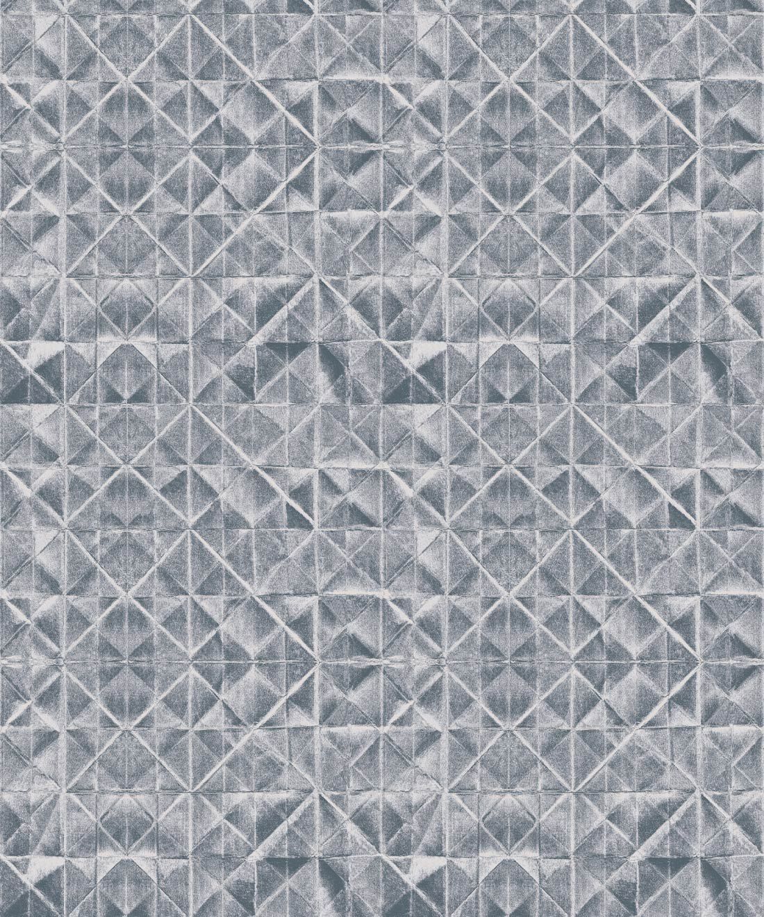Fold Wallpaper • Shibori • Silver • Swatch