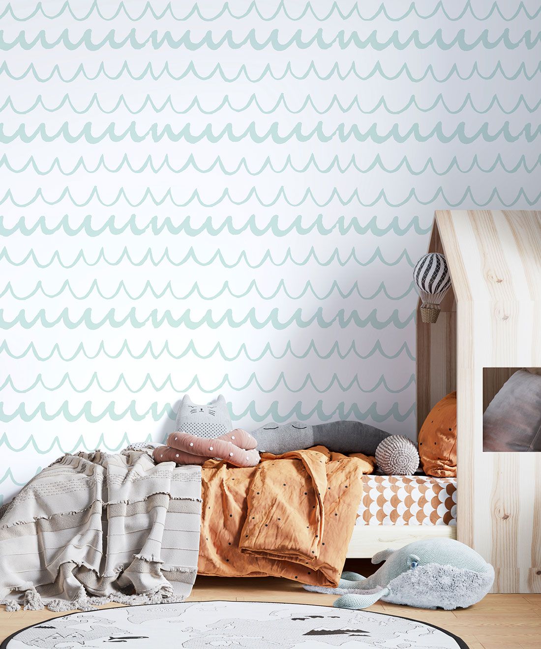 Waves Wallpaper • Kids Wallpaper • Insitu