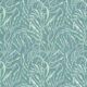 Neptunes Necklace Wallpaper • Floral Wallpaper • Aqua • Swatch