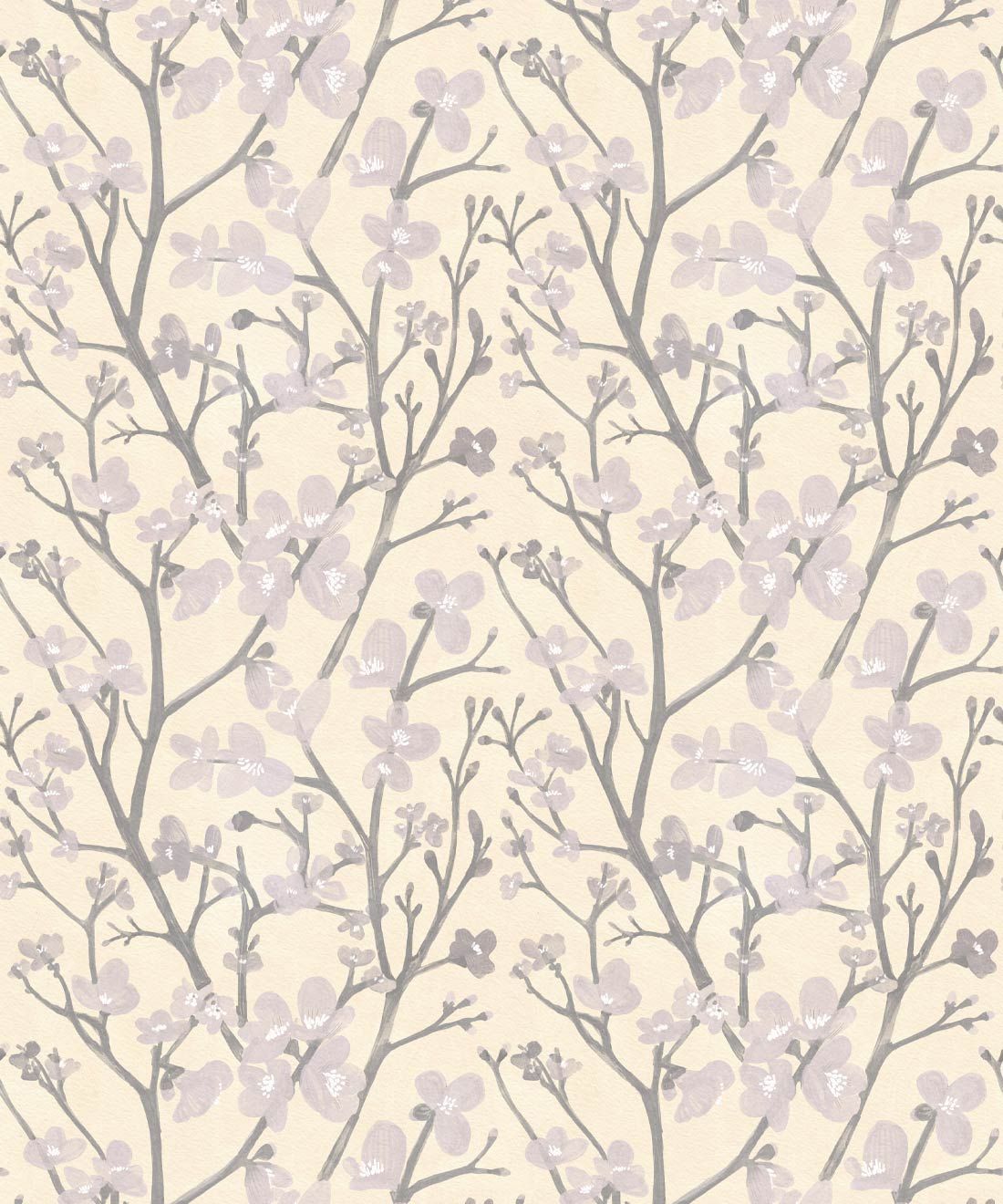Quince Wallpaper • Floral Wallpaper • Nude • Swatch