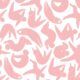 Down Face Dog Wallpaper • Soothing • Blush Pink • Swatch