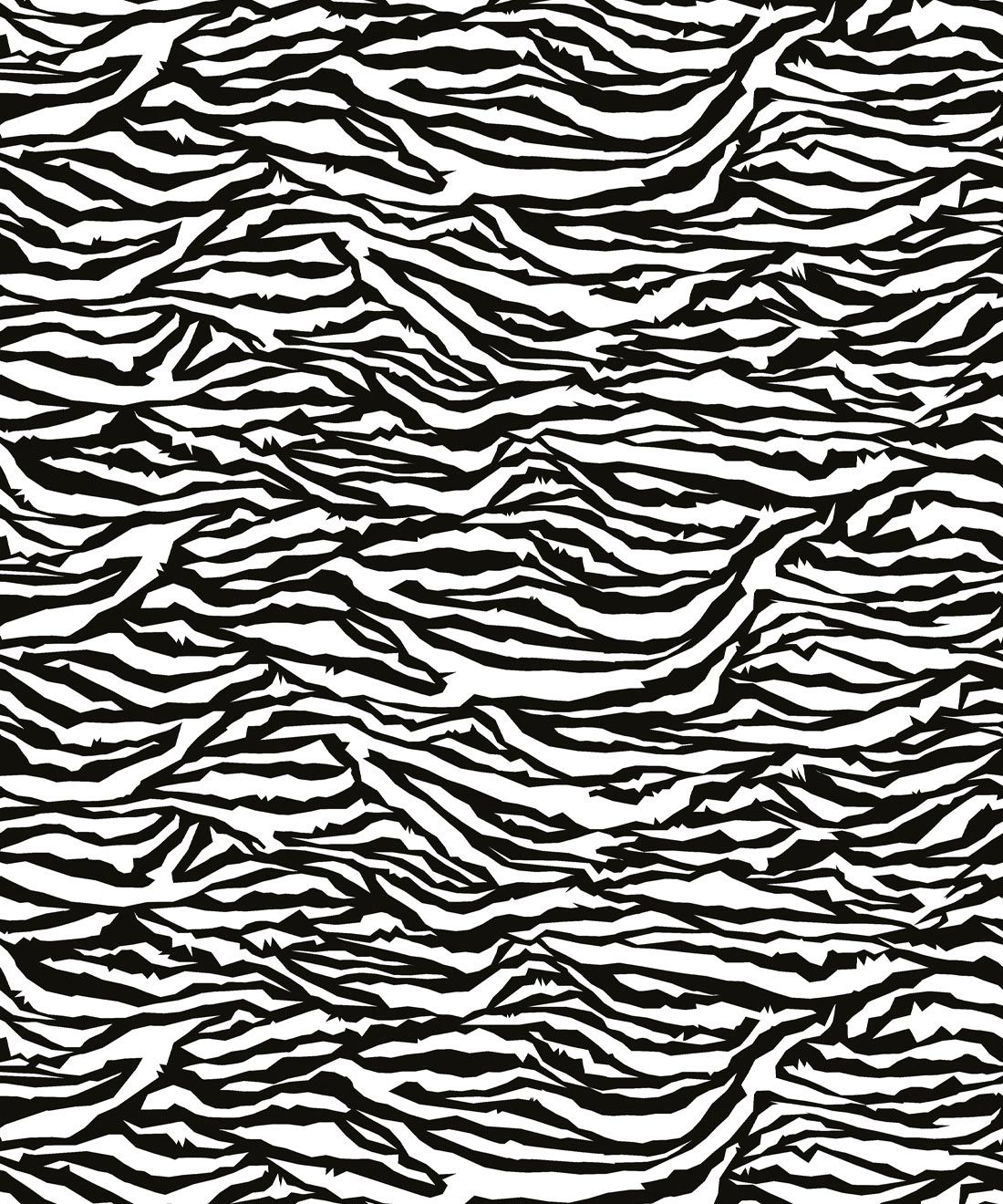 Zebra Stripe Wallpaper • geometric • Monochrome • Swatch