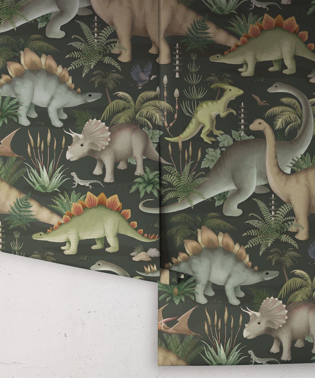 Prehistorica Wallpaper • Dinosaur Wallpaper • Depp Jungle• Roll