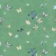 Butterflies Wallpaper • French Blue • Insitu