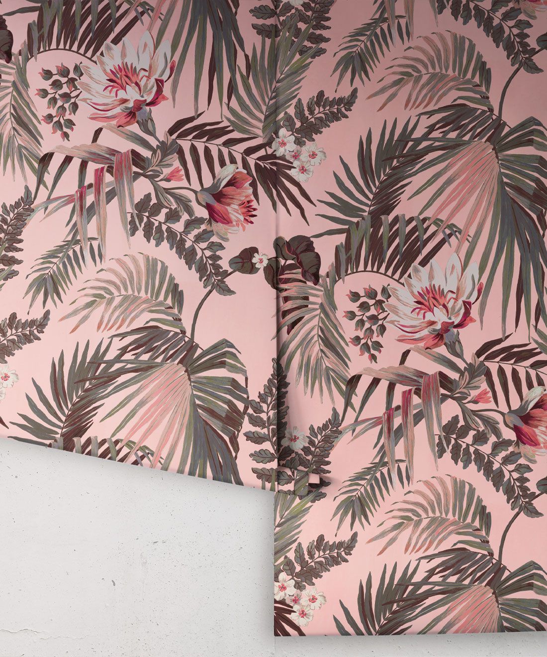 Majestic Palm Wallpaper • Palm Rose • Rolls