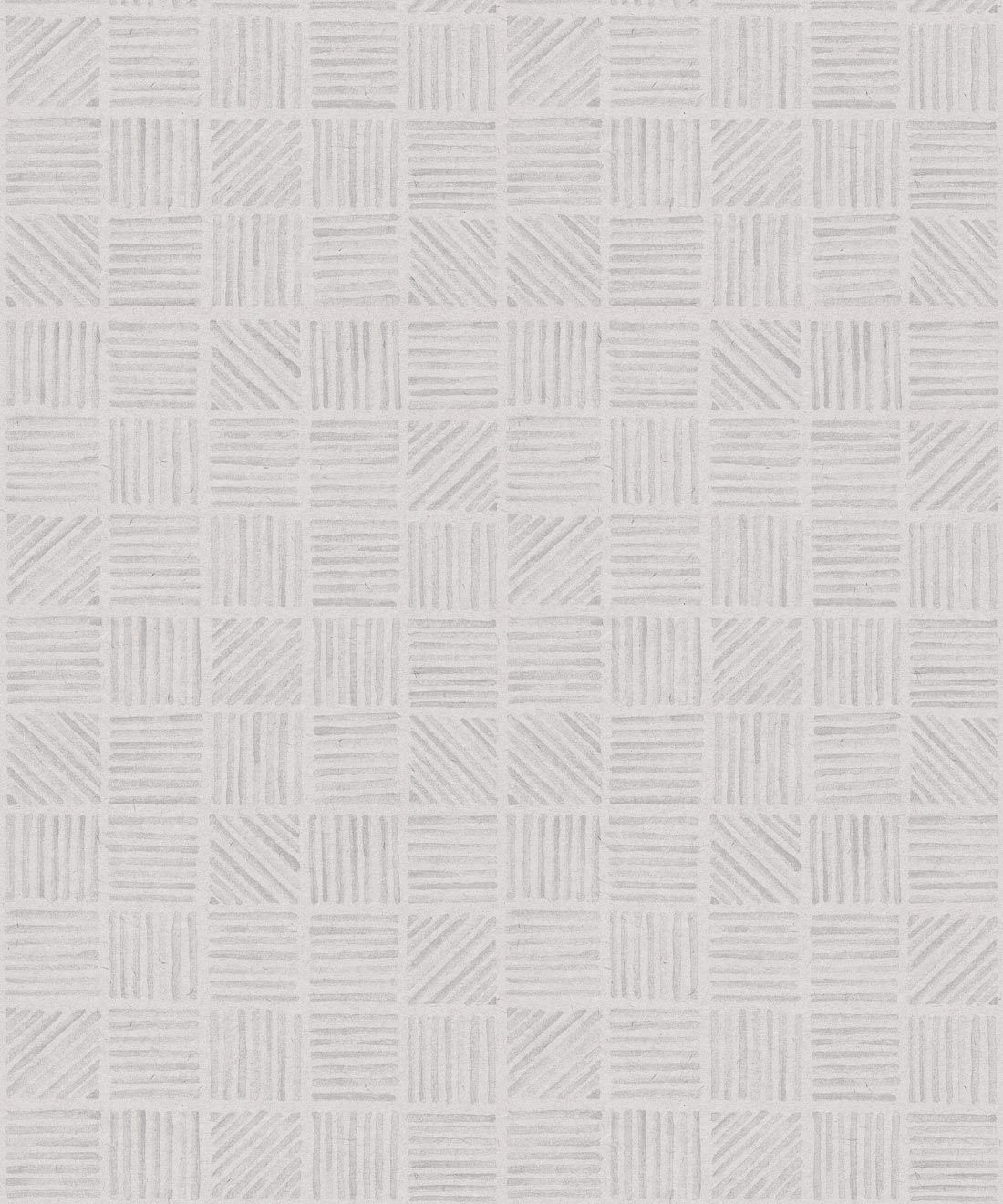 Lignes Deux Wallpaper • Charcoal Grey White • Swatch