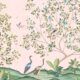 Spring Landscape Wallpaper • Pink • Swatch
