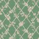 Petite Ivy Wallpaper • Dark Green & Cane • Swatch