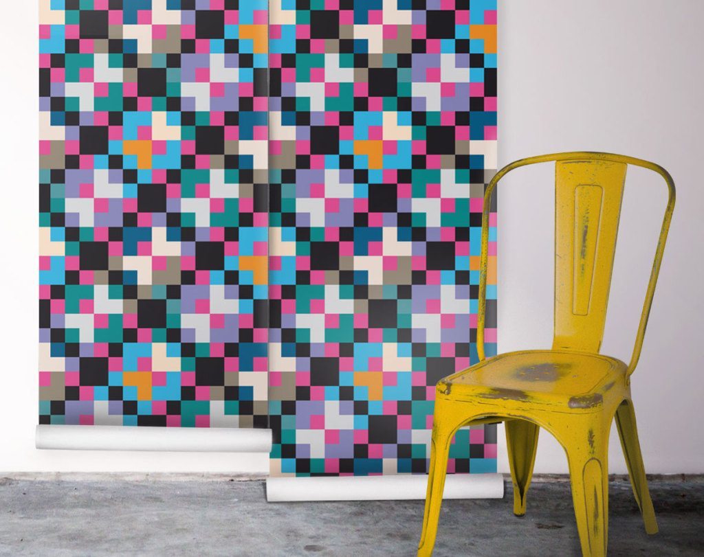 How To Style A Geometric Wallpaper | Milton & King