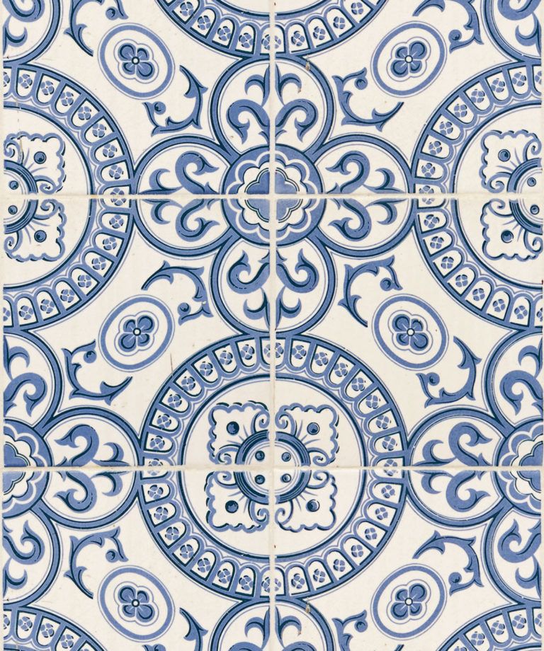 Heritage Tiles • Authentic Cement Tile Wallpaper • Original