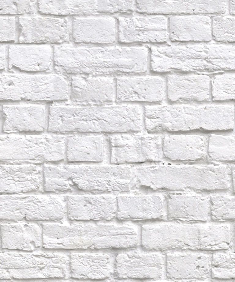 Soft White Bricks • Realistic Bricks Wallpaper