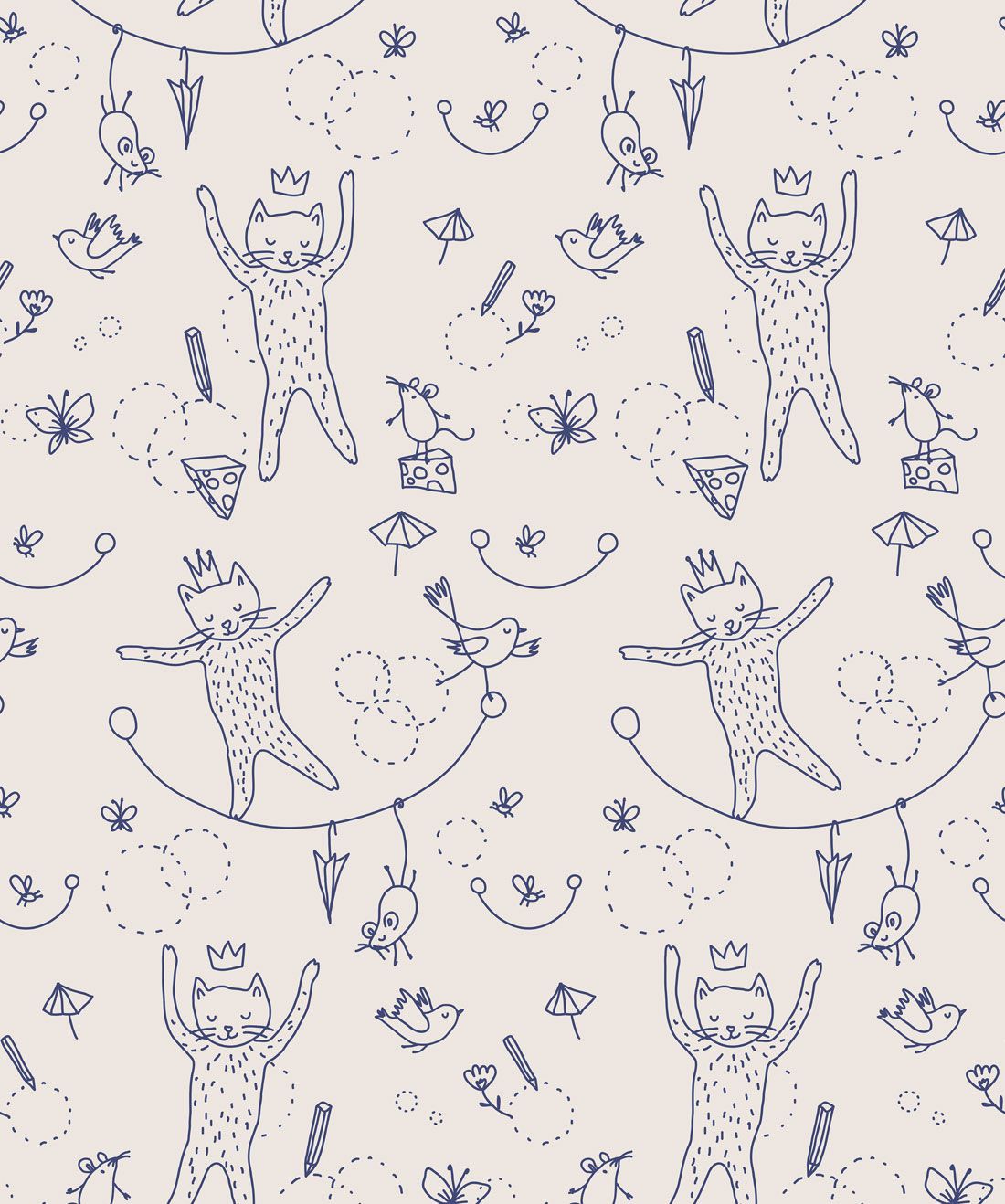Mice & Cats Wallpaper