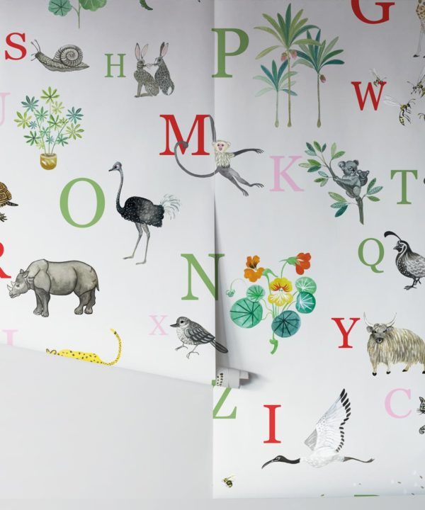 Noah's ABC Alphabet Wallpaper