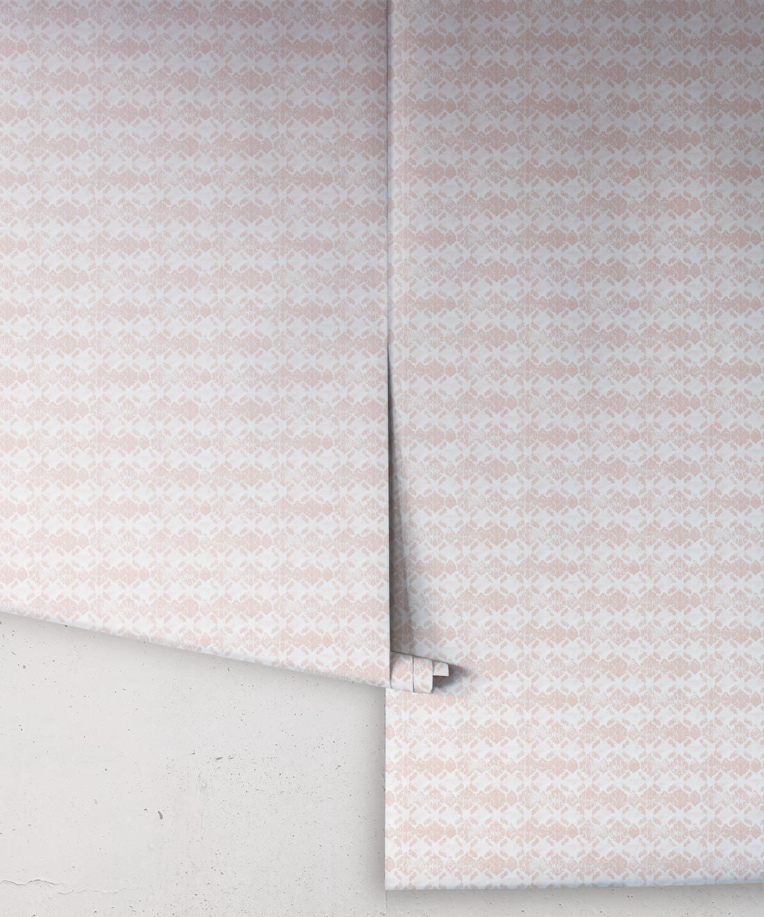 Peach Ikat Wallpaper • Shibori