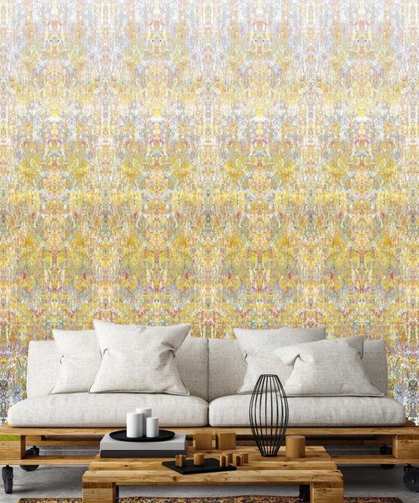 Ramose Wallpaper by Simcox • Color Light • Abstract Wallpaper • rolls
