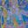 Camoufleur Wallpaper • Coral • Blue Purple Wallpaper • Abstract Wallpaper swatch