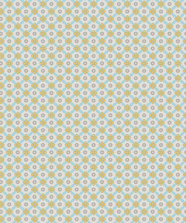 Petite Wallpaper • Mustard • Swatch