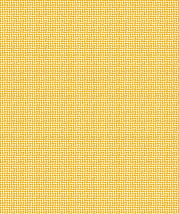 Houndstooth Wallpaper • Dogstooth Wallpaper • Yellow Sunshine • Swatch
