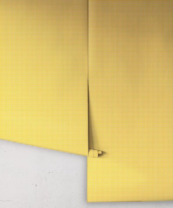 Houndstooth Wallpaper • Dogstooth Wallpaper • Yellow Sunshine • Rolls