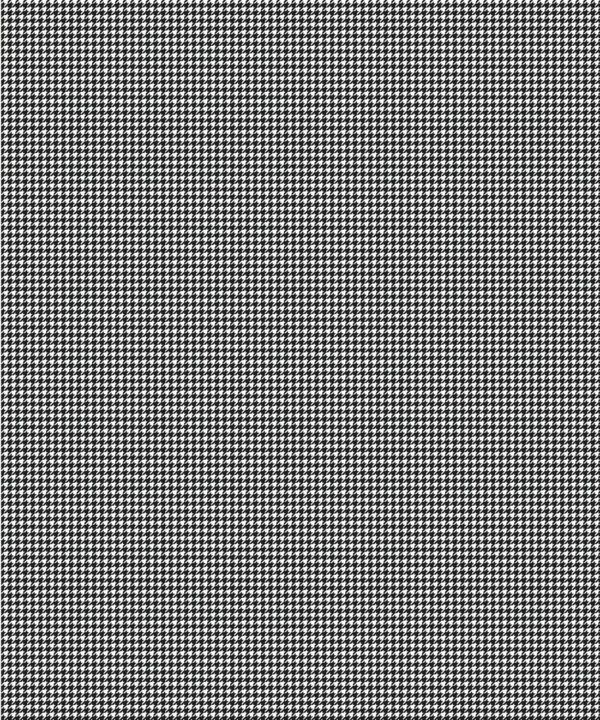 Houndstooth Wallpaper • Dogstooth Wallpaper • Black & White • Swatch