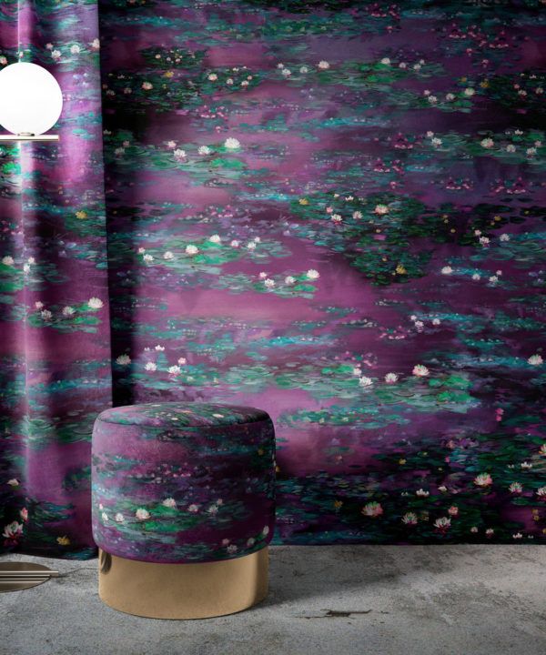 Water Lillies Wallpaper • Abstract Wallpaper • Dreamy Wallpaper • Violeta Wallpaper • Insitu
