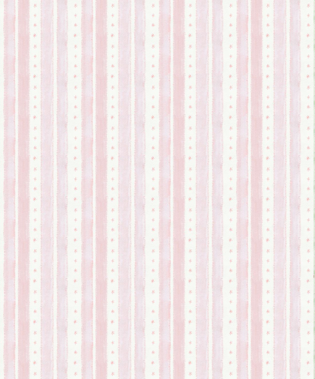 Star Stripe Wallpaper • Pink • Swatch