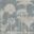 Shadow Palms Wallpaper Mural •Bethany Linz • Palm Tree Mural • Blue • Swatch