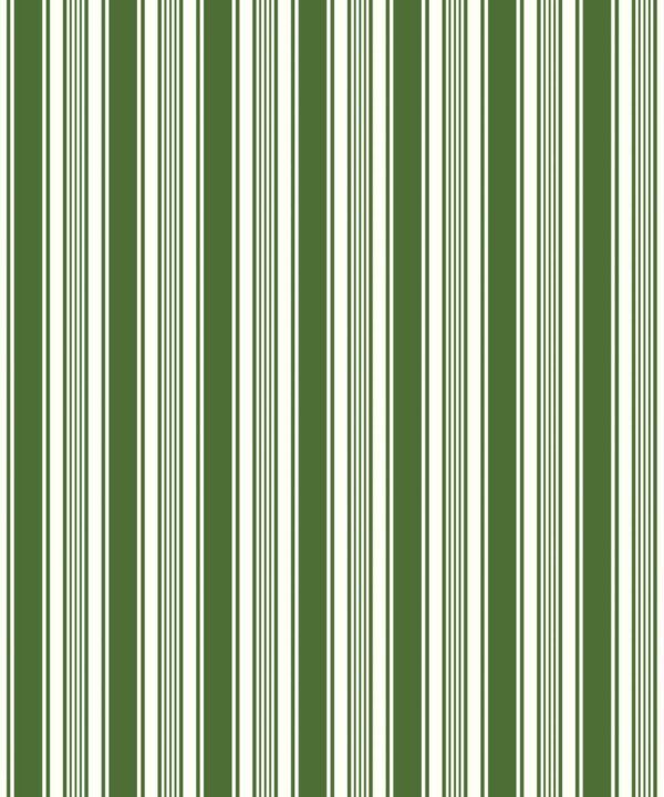Maynard Wallpaper • Dianne Bergeron • Stripe Wallpaper • Olive • Swatch
