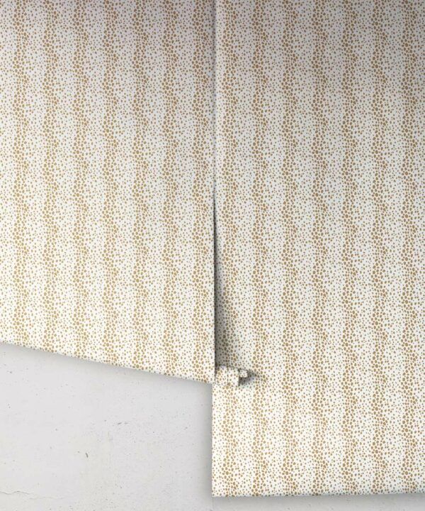 Park Avenue Petite Wallpaper • Dianne Bergeron • Animal Print Wallpaper • Animal Spots Wallpaper • Camel • Rolls